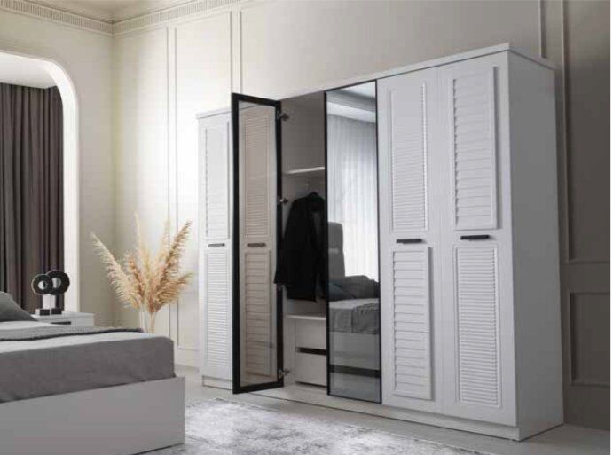 ABY 6 Kapılı Panjur Dolap