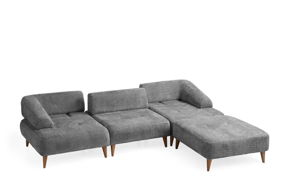 Arti Ahşap Ayaklı Köşe Takımı