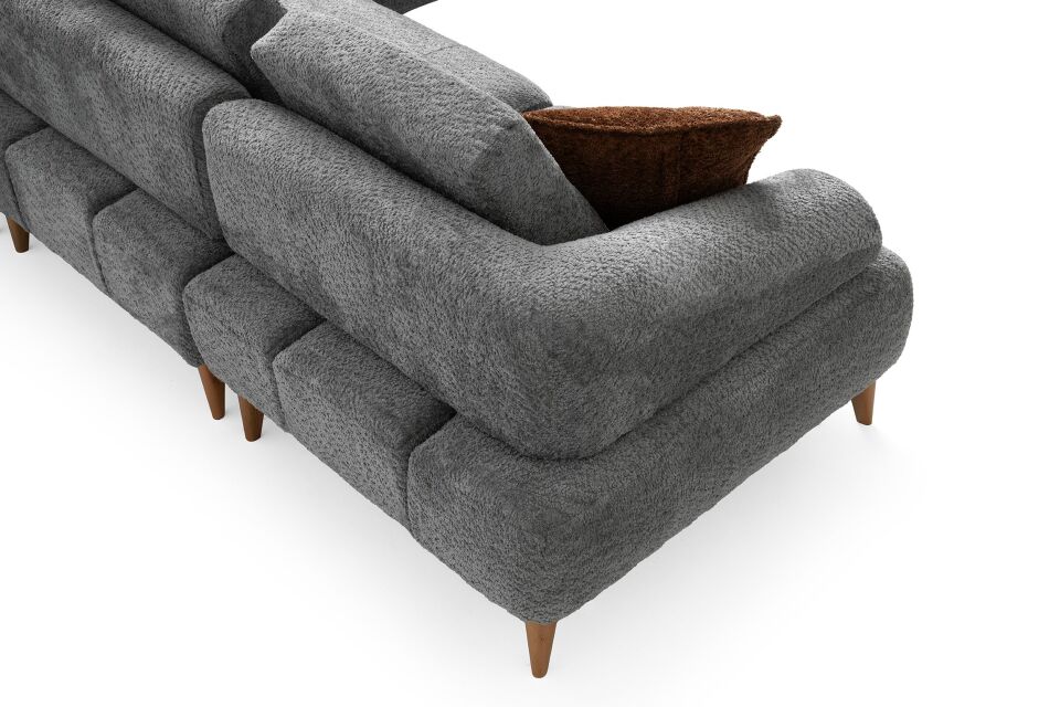 Arti Ahşap Ayaklı Köşe Takımı