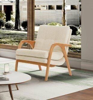 Efes Ahşap Ayaklı 3+3+1 Koltuk Takımı