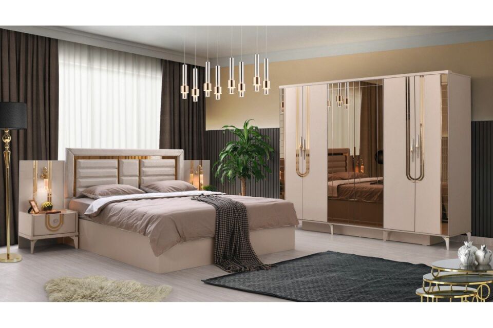 Şehzade KumBeji Safir Yatak Odası Takımı