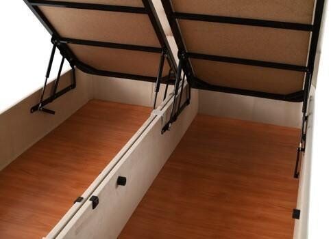 Beta Emniyet Kilit Sistemli %100 Çelik 100*200 Tek Kişilik Beta Baza