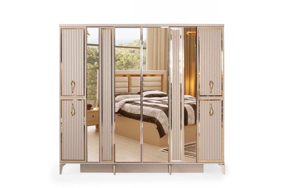 Şehzade Kumbeji 6 Kapılı Marmaris Dolap