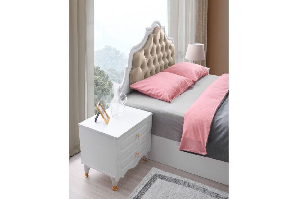 Şehzade Beyaz Fırat Yatak Odası Takımı