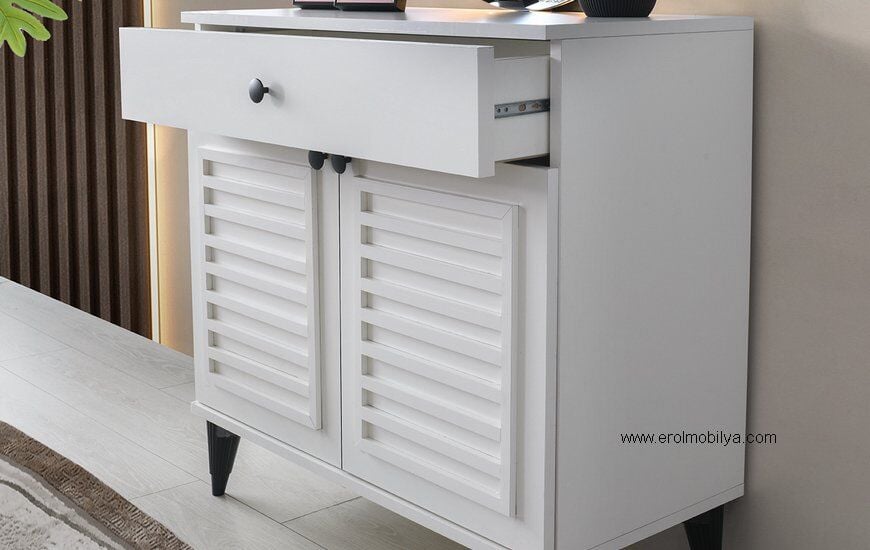 Şehzade Aytaşı 2 Kapılı 1 Çekmeceli Aynalı Tuba Şifonyer