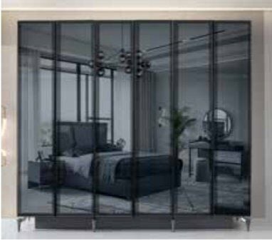 ABY 6 Kapılı Reflekte Dolap