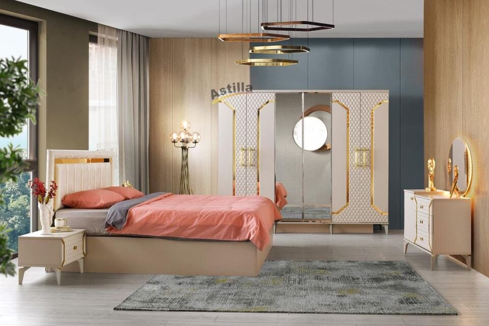 Şehzade KumBeji Piyano Yatak Odası Takımı