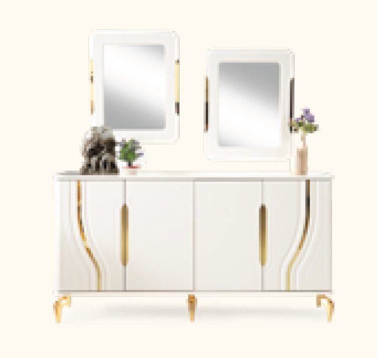 ABY Ekru - Gold Hazal Konsol