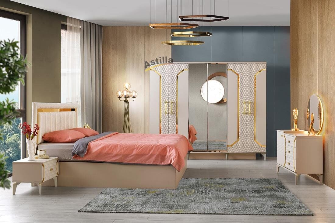 Şehzade KumBeji 1 Kapılı 3 Çekmeceli Aynalı Piyano Şifonyer