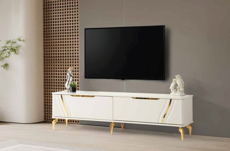 ABY Ekru - Gold Hazal TV Ünitesi