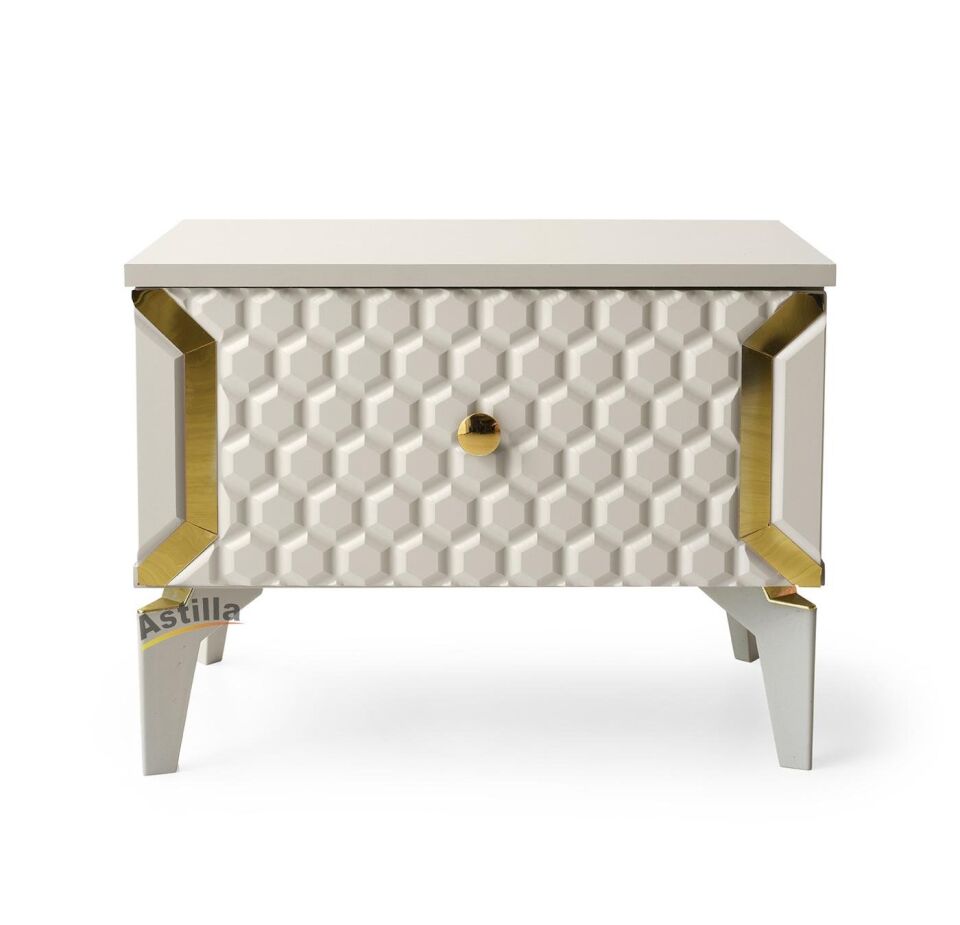 Şehzade KumBeji 1 Çekmeceli 1 Adet Piyano Komidin