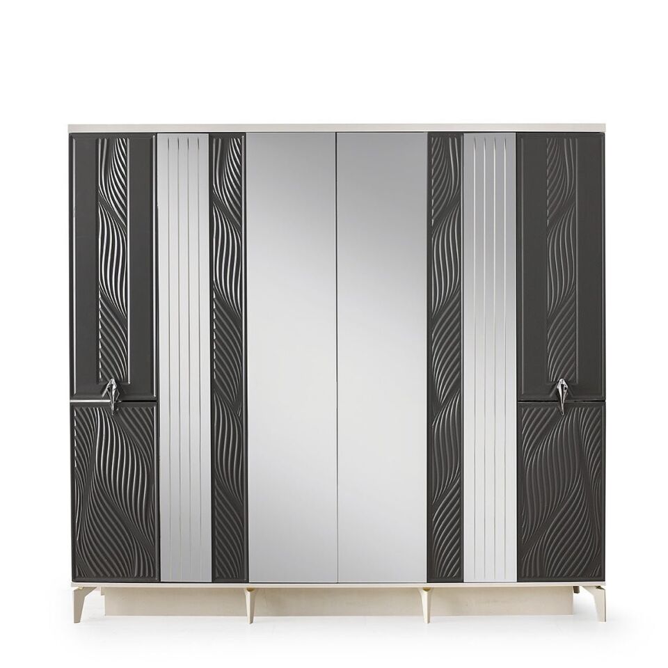 Şehzade Aytaşı - Antrasit Biga Yatak Odası Takımı