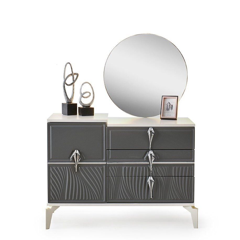 Şehzade Aytaşı - Antrasit Biga Yatak Odası Takımı