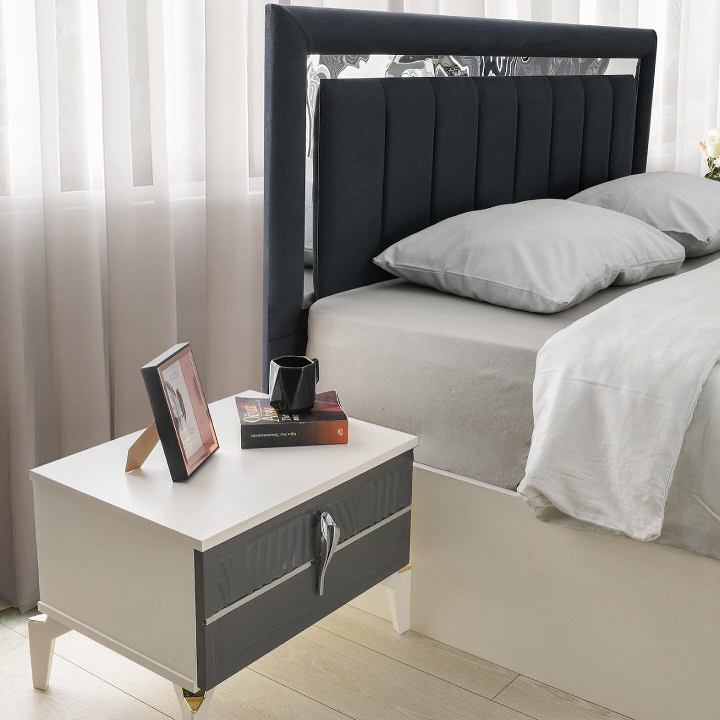 Şehzade Antrasit Biga Başlık