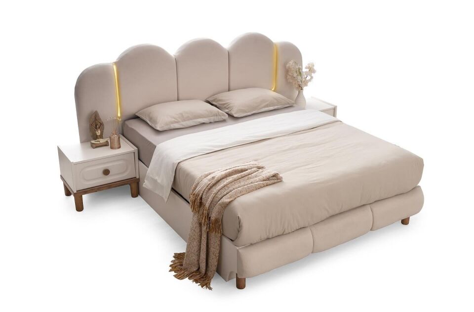 Şehzade Aytaşı - Ceviz Hazar Yatak Odası Takımı