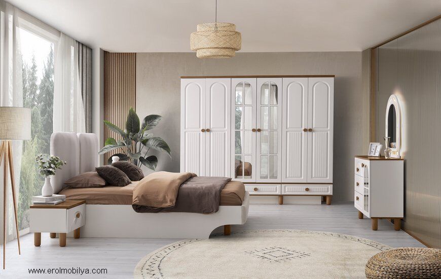 Şehzade Aytaşı - Ceviz Çınar Yatak Odası Takımı