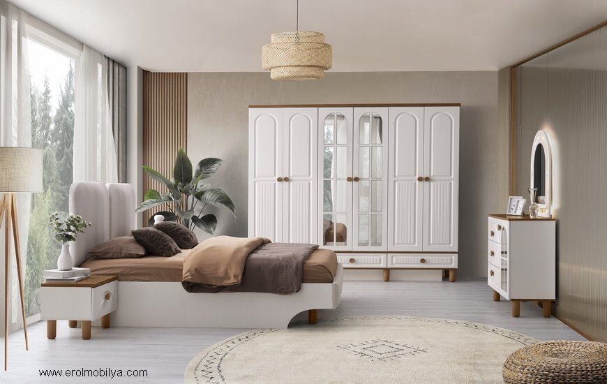 Şehzade Aytaşı - Ceviz Çınar Yatak Odası Takımı