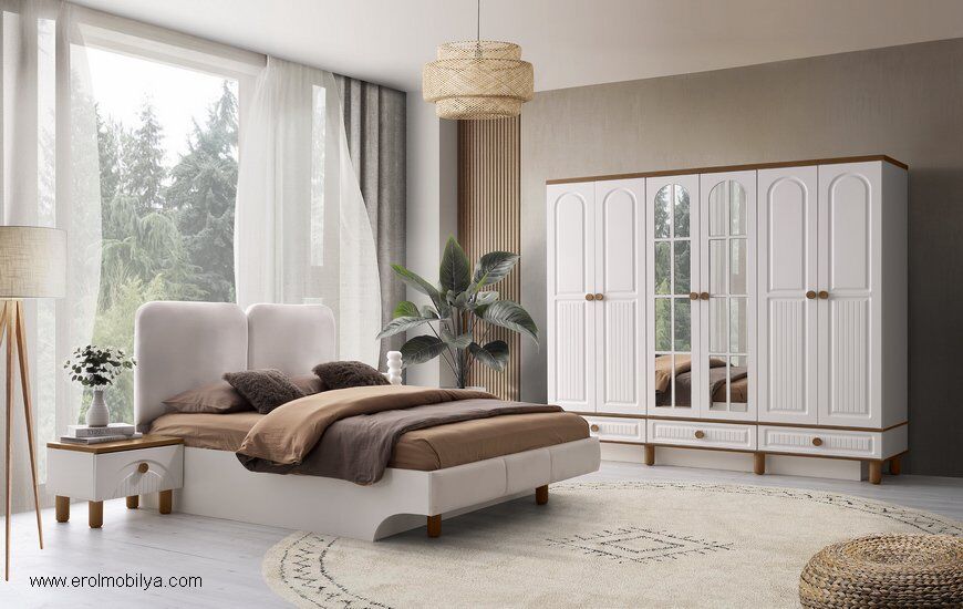 Şehzade Aytaşı - Ceviz Çınar Yatak Odası Takımı