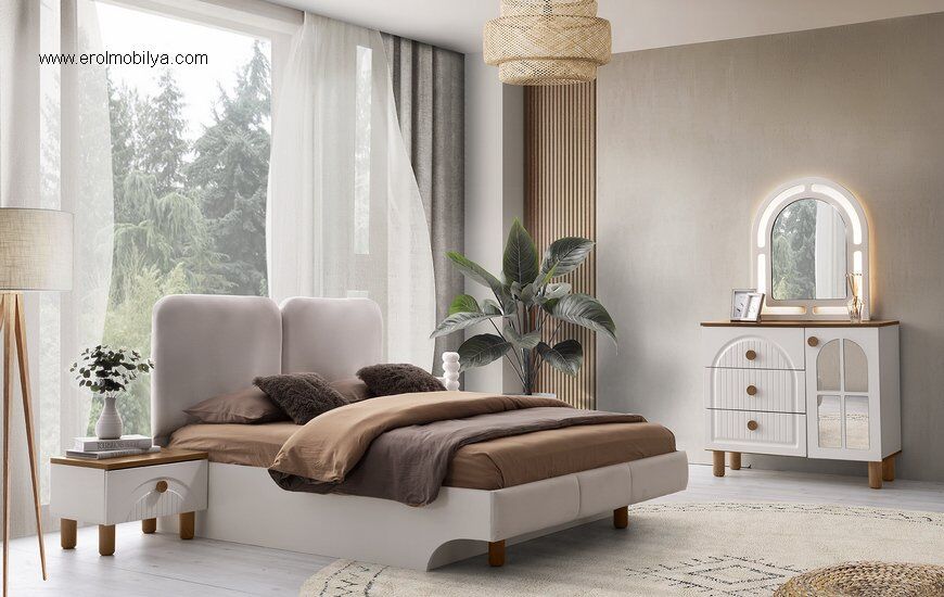 Şehzade Aytaşı - Ceviz Çınar Yatak Odası Takımı