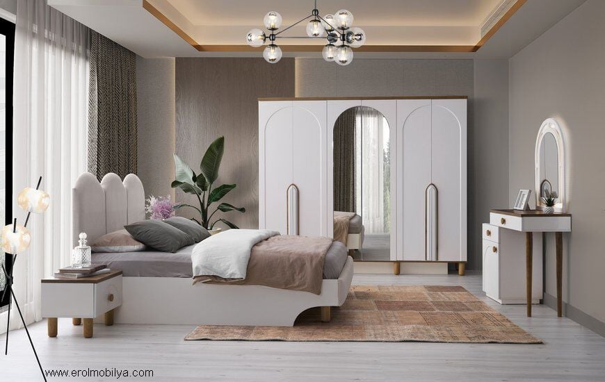 Şehzade Aytaşı - Ceviz Kosova Yatak Odası Takımı