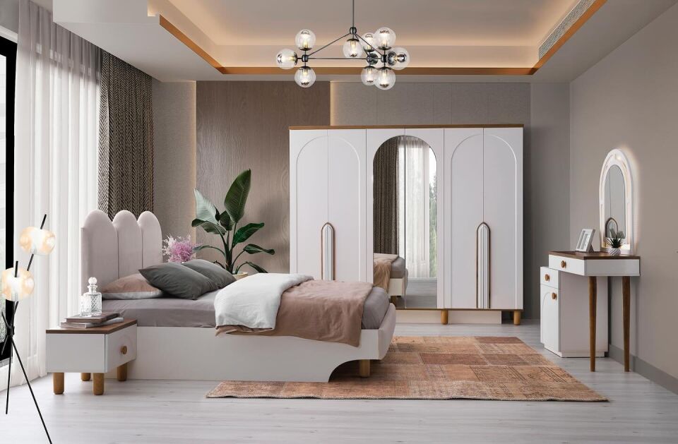 Şehzade Aytaşı - Ceviz Kosova Yatak Odası Takımı