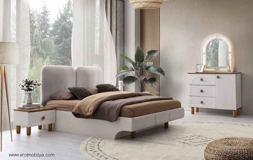 Şehzade Aytaşı - Ceviz Başak Yatak Odası Takımı