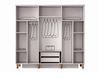 Şehzade KumBeji 6 Kapılı Kumru Dolap