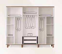 Şehzade Aytaşı - Ceviz  Köşk Yatak Odası Takımı