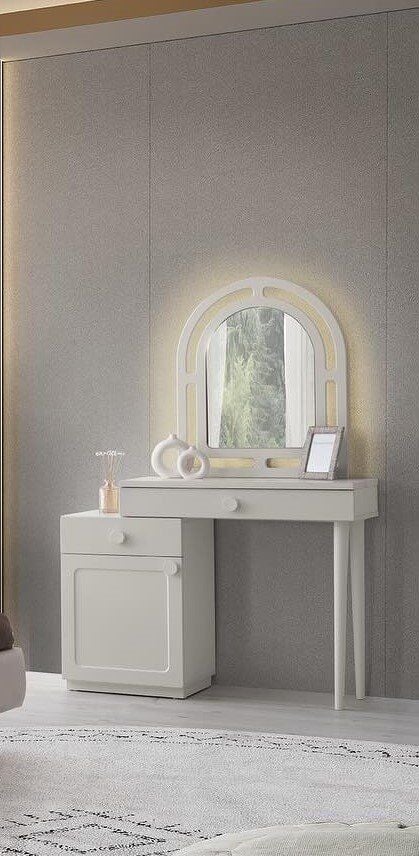 Şehzade Aytaşı 1 Kapılı 2 Çekmeceli Aynalı Beyza Şifonyer