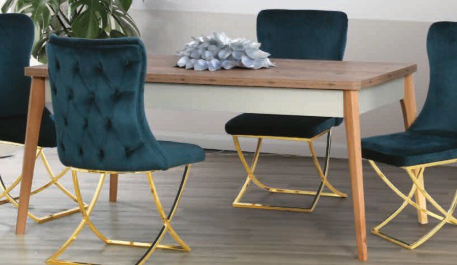 Bera Atlantik Çam 160+35x90 Hazeran Açılabilir Masa