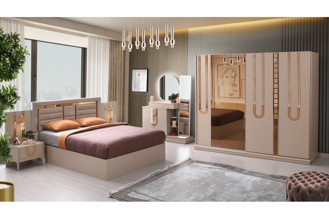 Şehzade KumBeji Çağla Yatak Odası Takımı