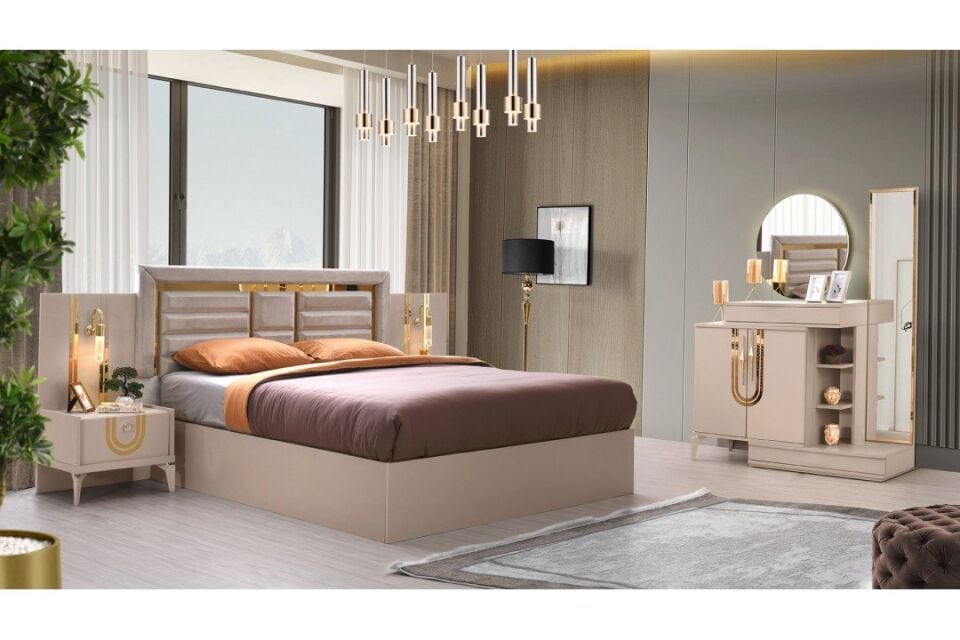 Şehzade KumBeji Çağla Yatak Odası Takımı