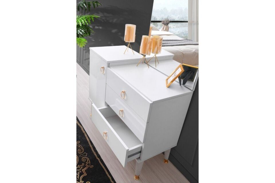 Şehzade Beyaz Avrasya Yatak Odası Takımı