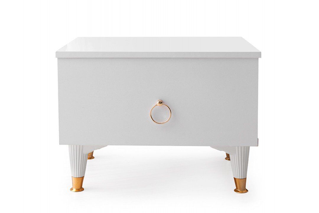 Şehzade Beyaz 1 Çekmeceli 1 Adet Avrasya Komidin