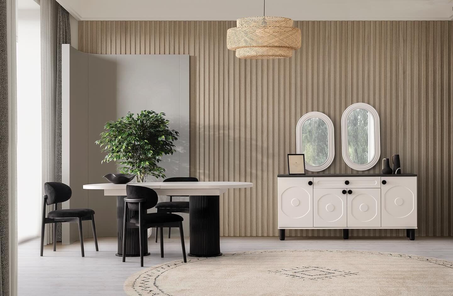 Şehzade Aytaşı - Siyah Sude Yemek Odası Takımı