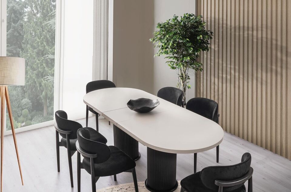 Şehzade Aytaşı - Siyah Sude Yemek Odası Takımı