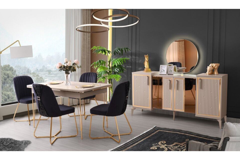 Şehzade KumBeji Karizma Yemek Odası Takımı