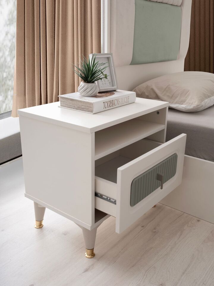 Şehzade Aytaşı - Turkuaz 1 Çekmeceli Uras Komidin