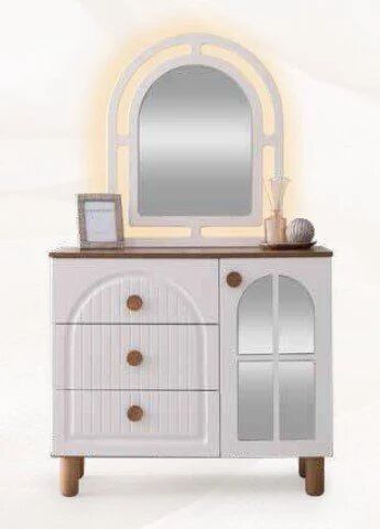 Şehzade Aytaşı 1 Kapılı 3 Çekmeceli Aynalı Ahsen Şifonyer