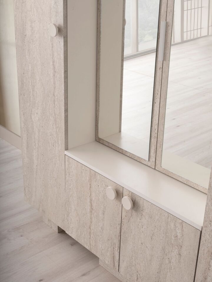 Şehzade Aytaşı Aynalı Lotus Portmanto