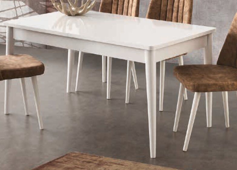 Bera (Sadece Masa) Beyaz Hürrem Açılabilir Masa