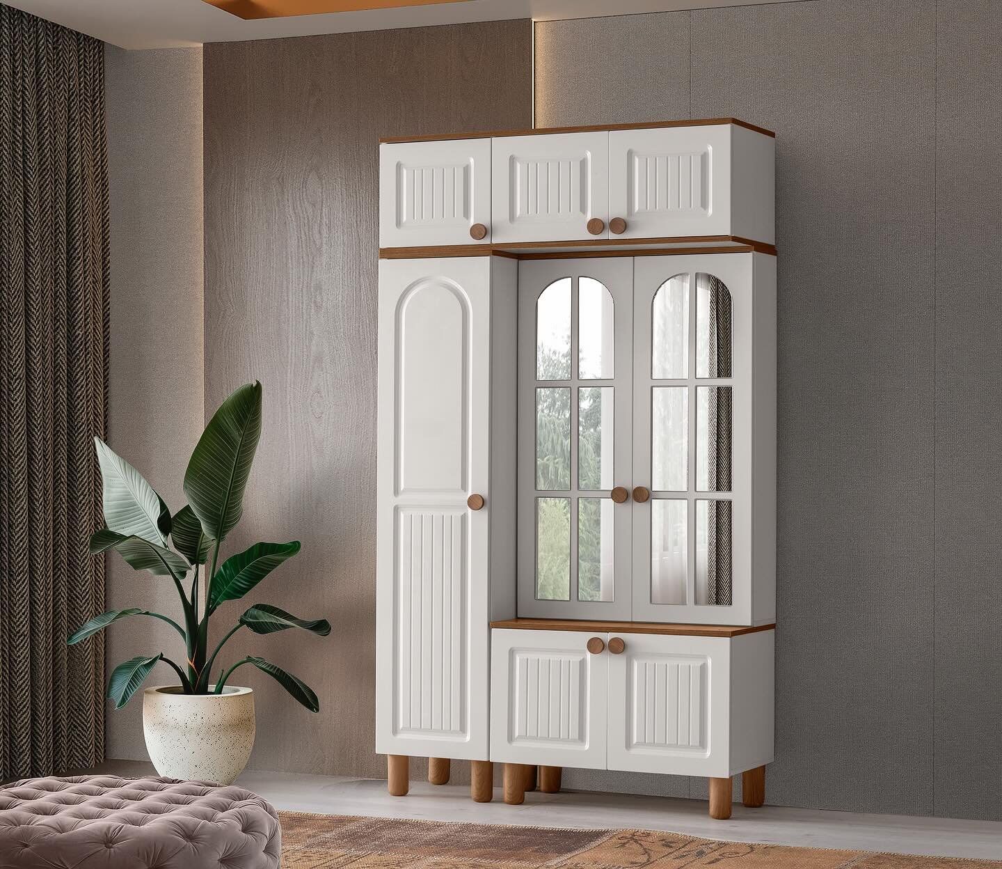 Şehzade Aytaşı Aynalı Tuna Portmanto