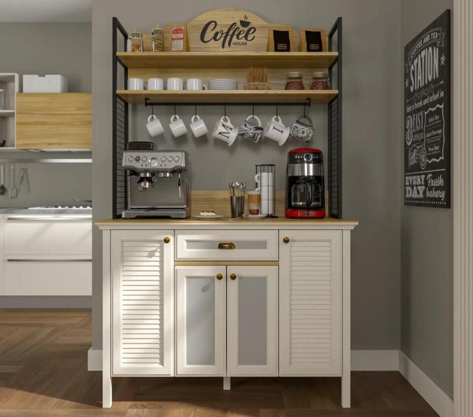 Sakura Siyah FRN - 21027 Misto Kahve Dolabı