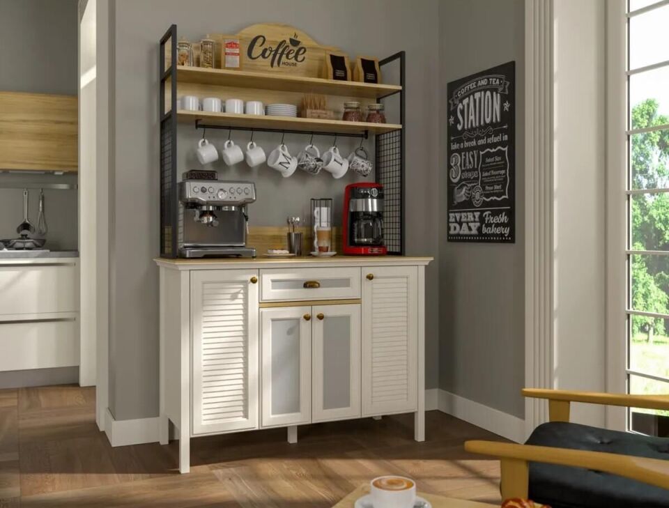 Sakura Siyah FRN - 21027 Misto Kahve Dolabı