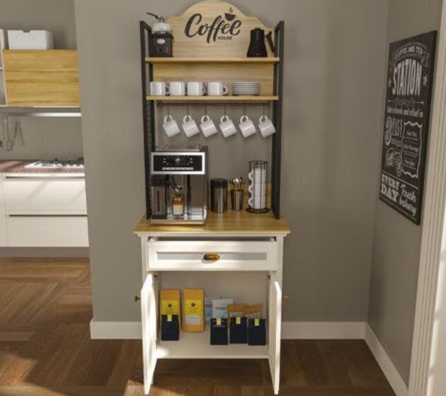 Sakura Siyah FRN - 21028 Misto Kahve Dolabı