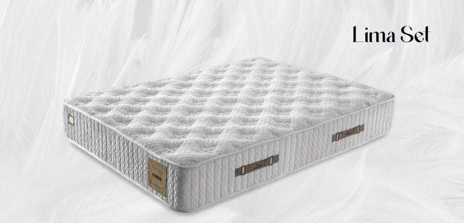 Lima Ortopedik AntiAlerjik 30Cm 150*200 Yatak-Baza-Başlık Seti