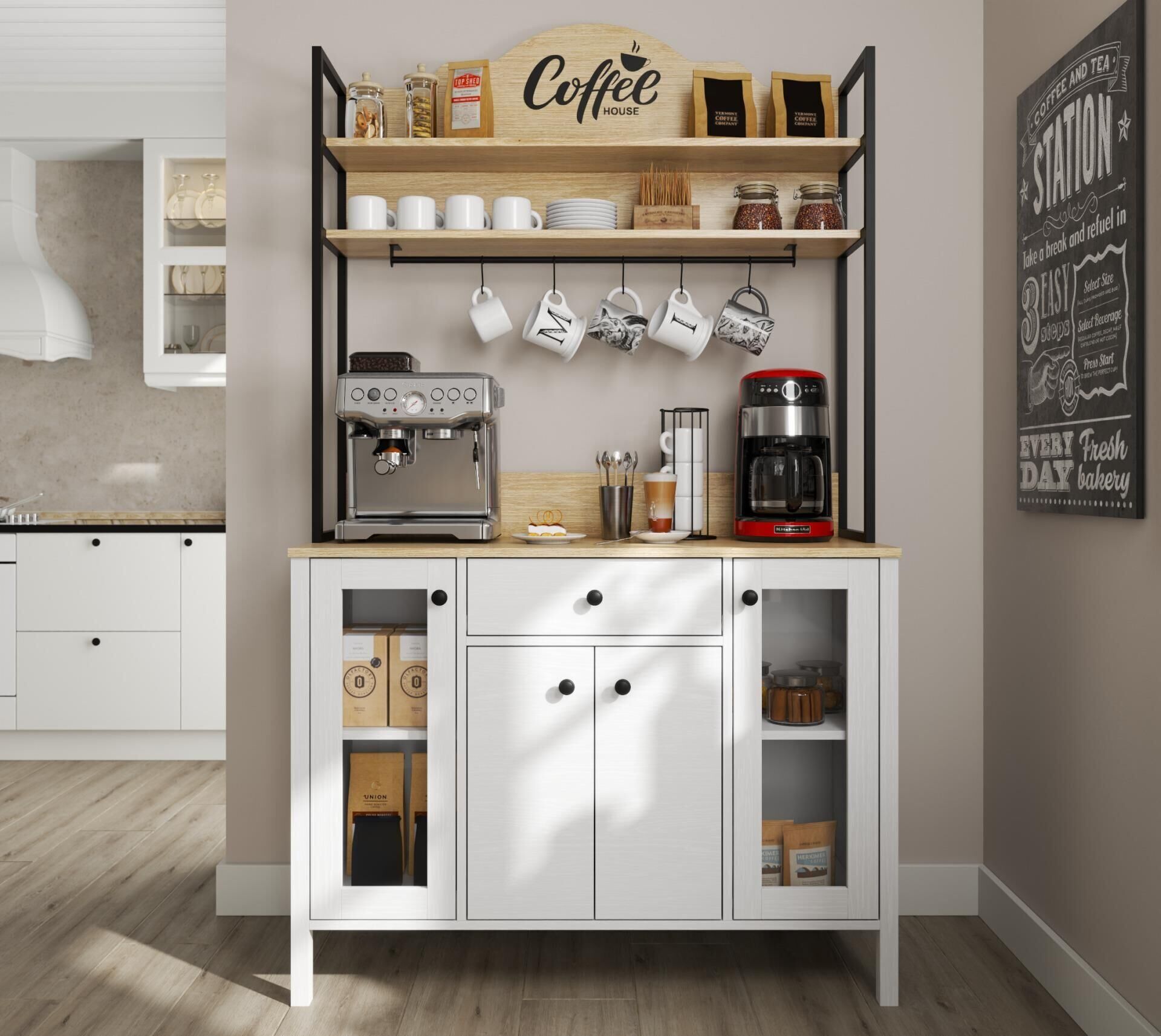 Sakura FRN-20075 Helen Kahve Dolabı