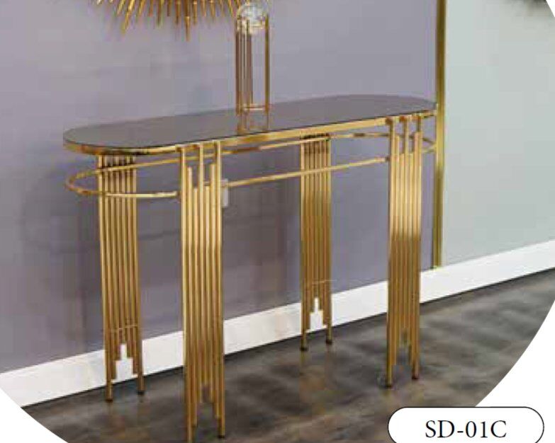 Mim Bronz - Gold Sütun Oval Dresuar
