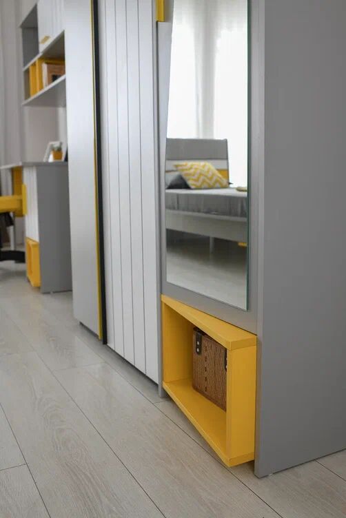 Gitar Tokyo 3 Kapılı Dolap