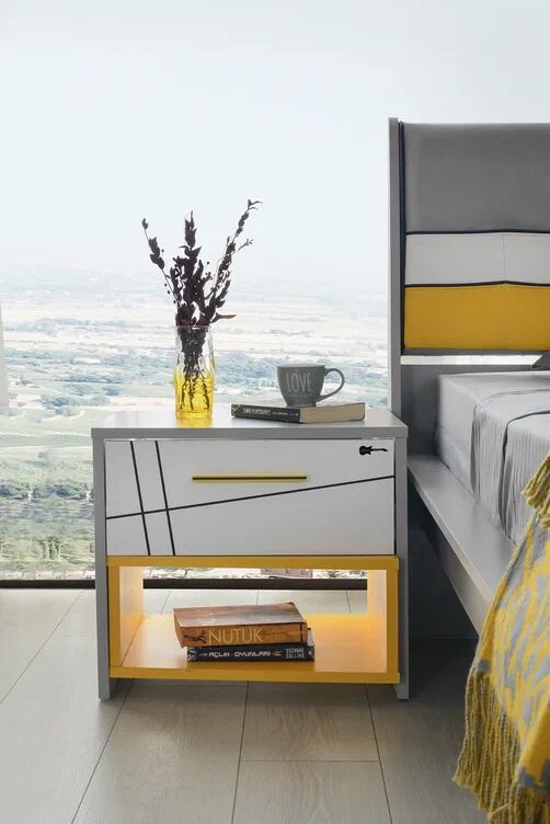 Gitar Tokyo 1 Çekmeceli Komidin